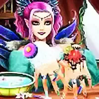 Perfekte Nagel-Fee Prinzessin